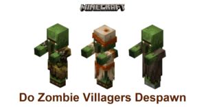 will villagers despawn|do zombie villagers despawn.